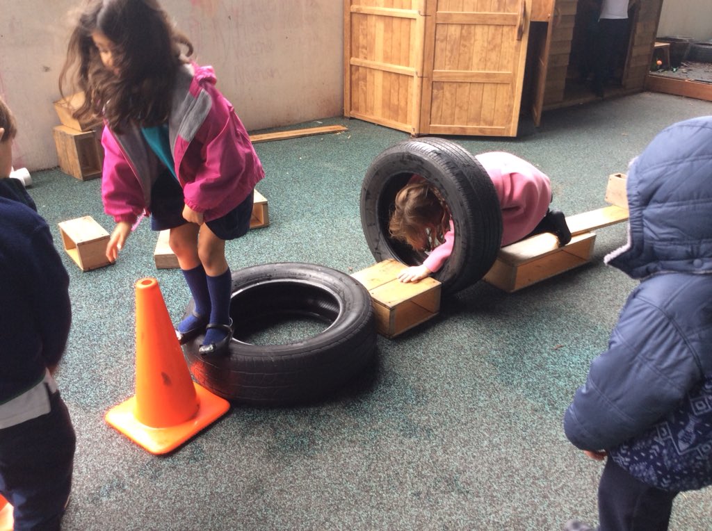 BISCLPReception's tweet photo. The #BrilliantBadgers have been busy making an obstacle course! The children had a great time applying their critical thinking skills and completing the course! @The_IEYC #teamwork #communication #cooperation #resilience #BISCLPReception #NAEBeAmbitious https://t.co/zxRdivyfRQ