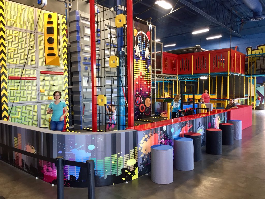 Juan Zaragoza Slides Climbing Walls Trampolines Mega Play Structure And A Lot More At The New Uptown Jungle Fun Park In Peoria Fun For The Whole Family Fox10azam Uptownjunglefun