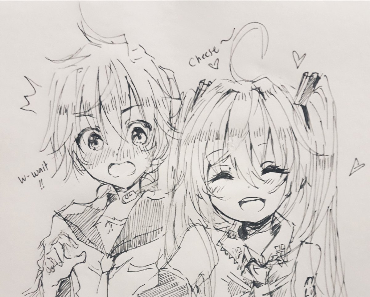 Found an old doodle ;;; 