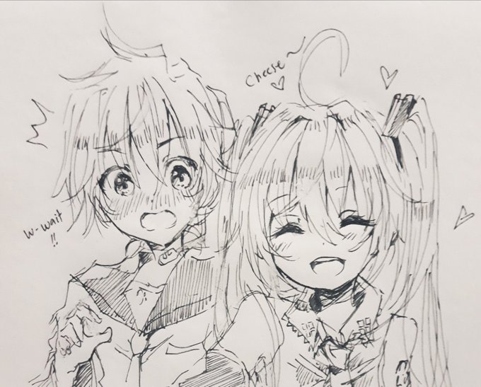 Found an old doodle ;;; 