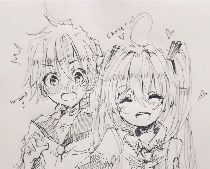 Found an old doodle ;;; 