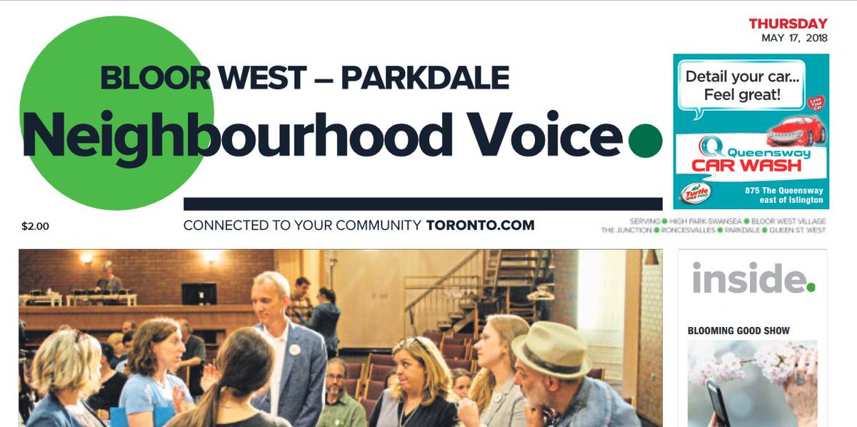Hello, #Toronto! We have a new account to reflect the transition of our #BloorWest and #Parkdale Villager newspapers to the Bloor West - Parkdale Neighbourhood Voice. You can now find us at <a href="/BWParkdale/">Bloor West-Parkdale Neighbourhood Voice</a>. Thanks for reading!