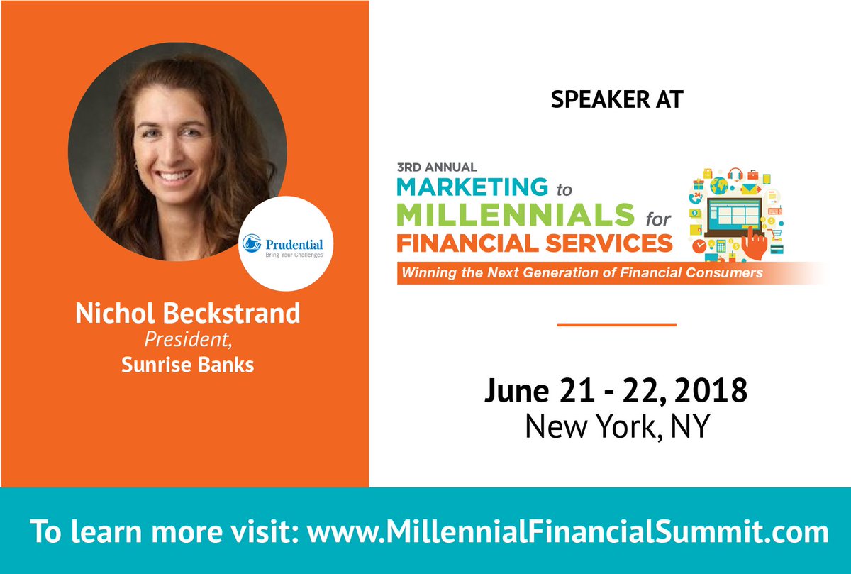 Learn all about Creating an Employer Brand that #Millennials Love with @NicholatSunrise <a href="/SunriseBanks/">Sunrise Banks</a> at #MFS18. Read more on this here - goo.gl/hjfahu #NewYork #FinTech #FinServ #Marketing