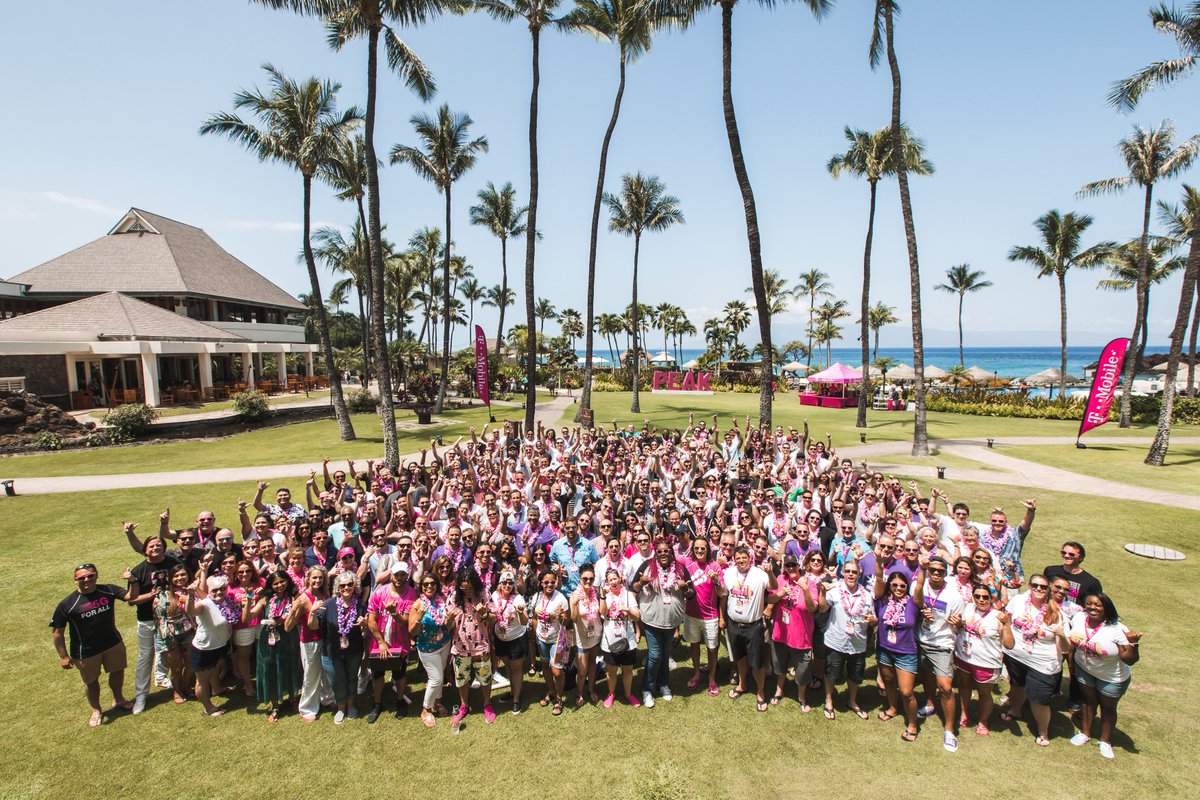 Mike_Katz's tweet photo. Just spent an amazing weekend celebrating the best of the best team members from @TMobileBusiness. Here’s how they help bring our incredible culture to life! https://t.co/myJSQoYGGK https://t.co/fVq9nuuWVv