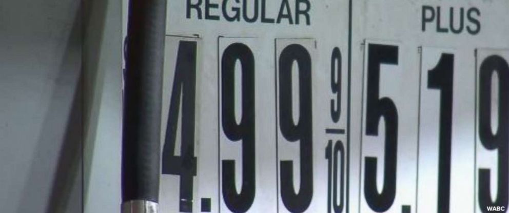ABC's tweet image. Gas prices nationwide are up 5 cents from last week and are 52 cents higher than a year ago. abcn.ws/2ID1DTx