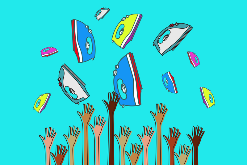 Guilty as charged, I’m a proud non-ironer! Can you believe I have a friend who irons her daughter’s clothes each morning as that’s how Little Miss likes them 🤔😂 - where do you stand in the ironing debate...?! <a href="/TheMotherloadHQ/">The Motherload®</a> #mumlife buff.ly/2IFb98A ❤️