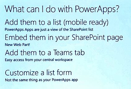 Leoverby's tweet photo. Vad kan vi göra med PowerApps? #SPC18 #thisisdqc #yourpartnerinsharepoint https://t.co/41O2l5OWKr