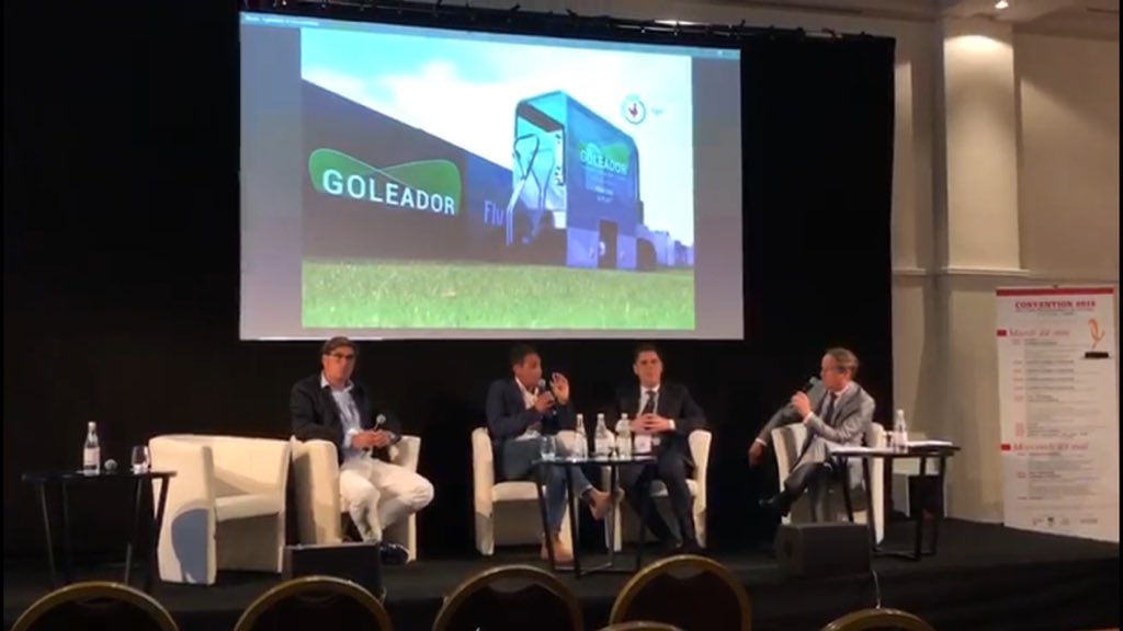 GoleadorT's tweet photo. GoleadorTraining, partenaire de la convention foot 2018 @premiereligue1 @UCPFoot @LFPfr @lemartinez #mycoach #airfib #lrset #letremplin https://t.co/cKhYhleVLt