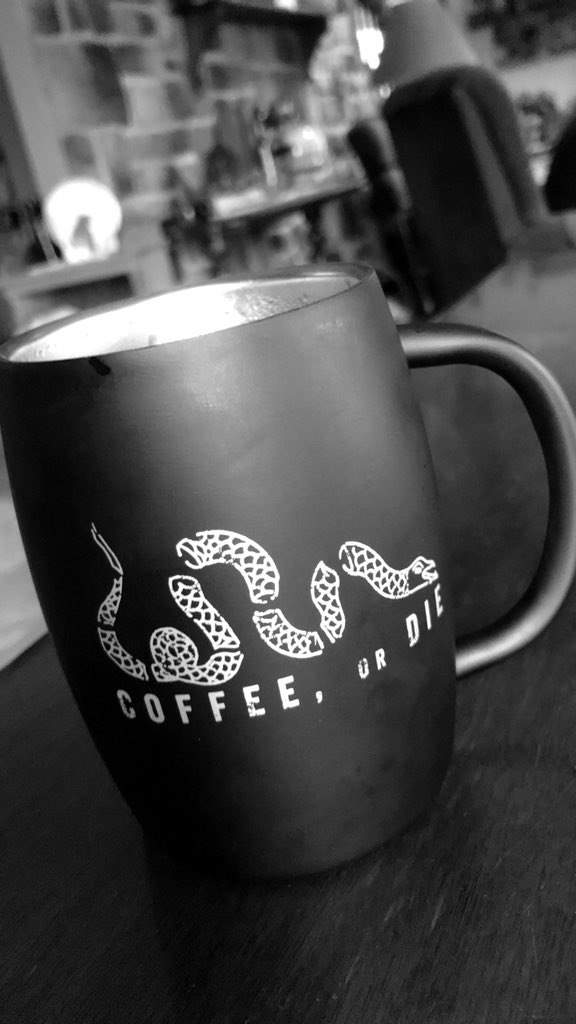 WhelskiT's tweet photo. When coffee is life!!! #BRCC https://t.co/mNevBddxCF