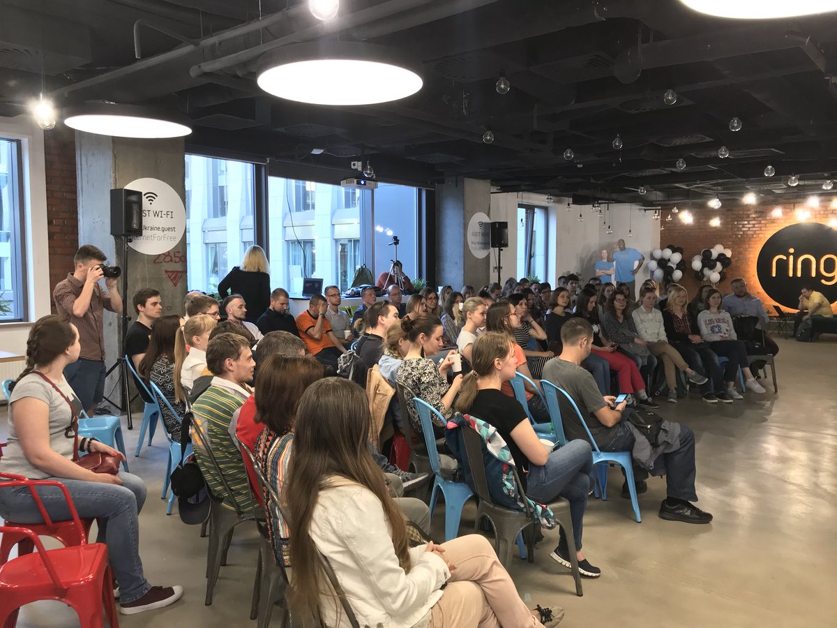 vixentael's tweet photo. Hundred people on first #wwcodekyiv data security meetup 🤘
Super-happy, super-impressed and feel ❤️ with our community. https://t.co/IigMG23LEx