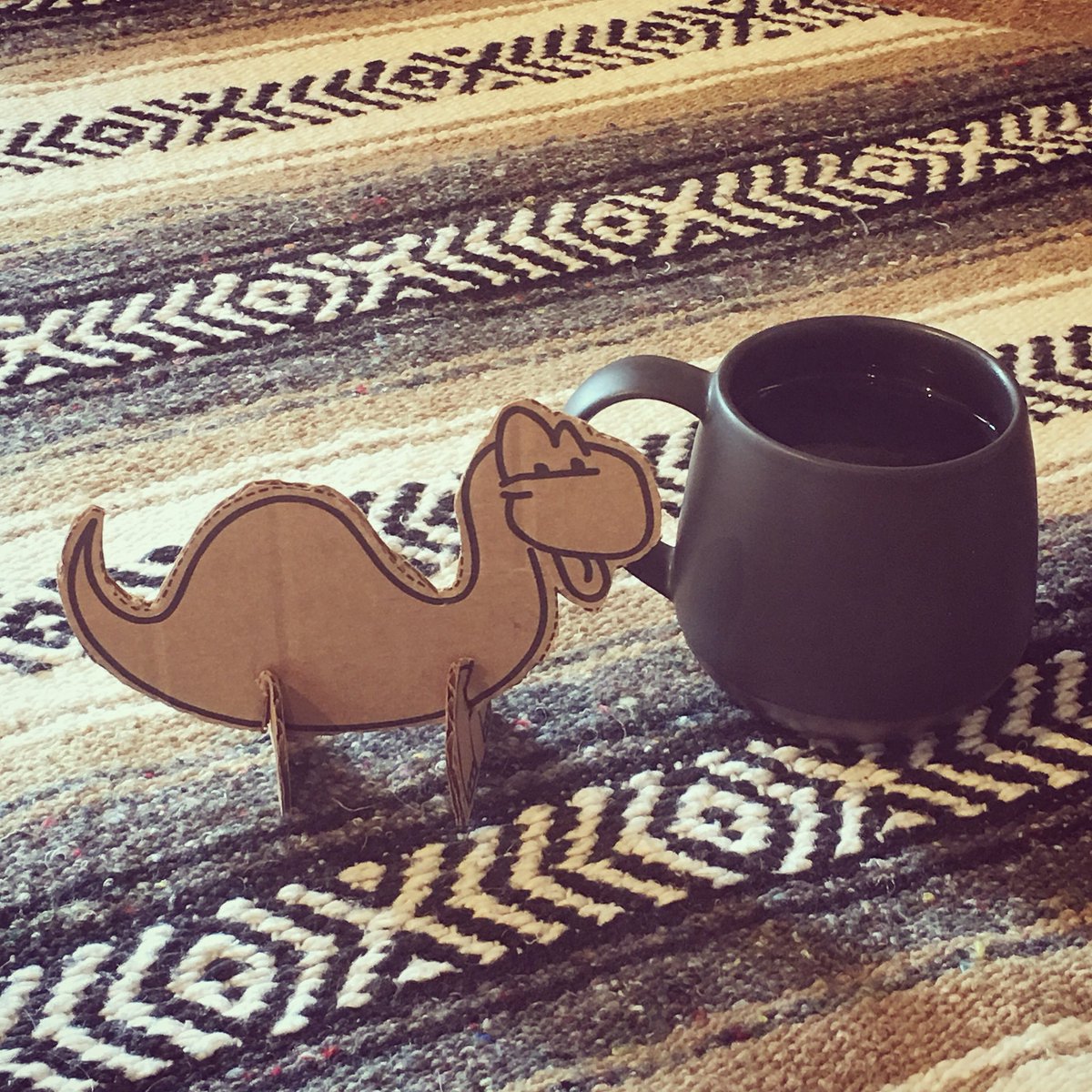 TheDryDrinker's tweet photo. Hey @amazon I’m diggin’ the new pet #dinosaur you sent me (#morethanabox ), but if he gets any closer to my #coffee ☕️ he may end up in the shredder...just sayin’...
~
#coffeetime #amazon #amazonprime #dino #dinosaurs #dinosaurparty #cardboard #cardboardart #recycle #recycled https://t.co/taQabzP3k5