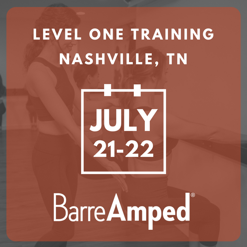 BarreAmped's tweet photo. Earn your certification this July in Nashville, TN -- become a Certified #Barre Instructor! https://t.co/6vSmIX0DrX https://t.co/Cwk49AwAKd