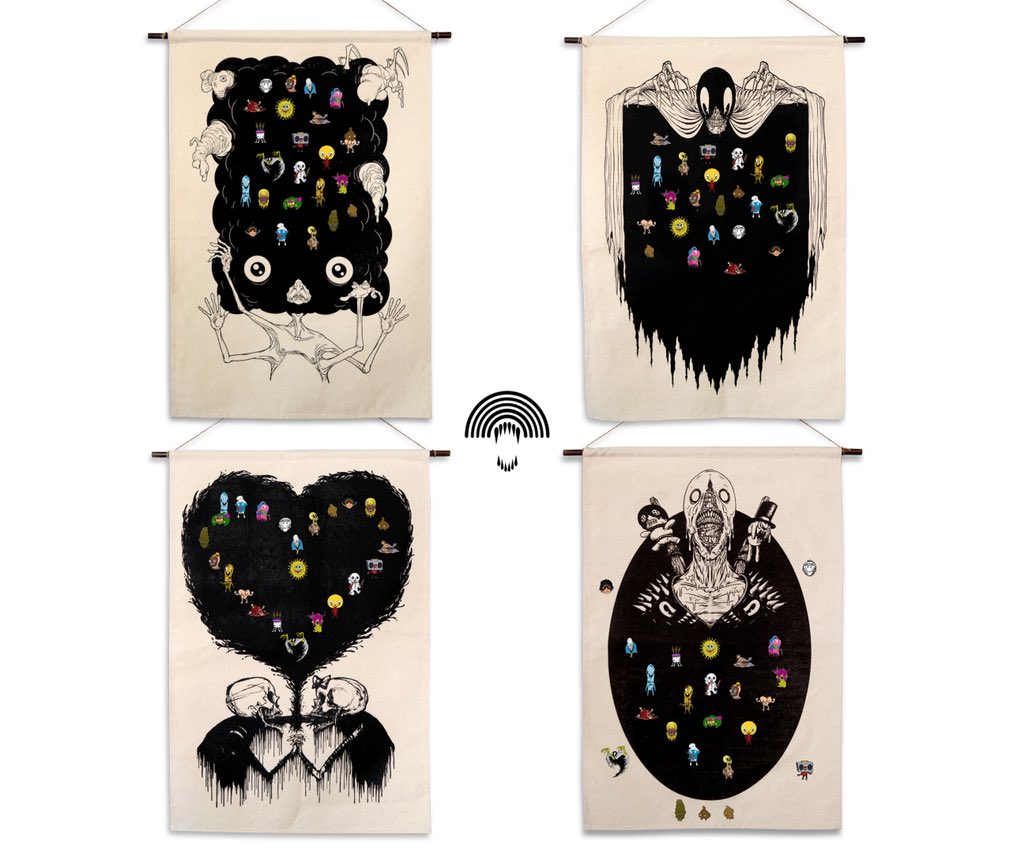 alexpardee's tweet photo. Only 36 hours left to pick up one (or all 4) of my new #PinPrints. They are screenprints....that hold your pins! 🕺🏾https://t.co/y9aHiWspiP https://t.co/c8sLjsj9cJ