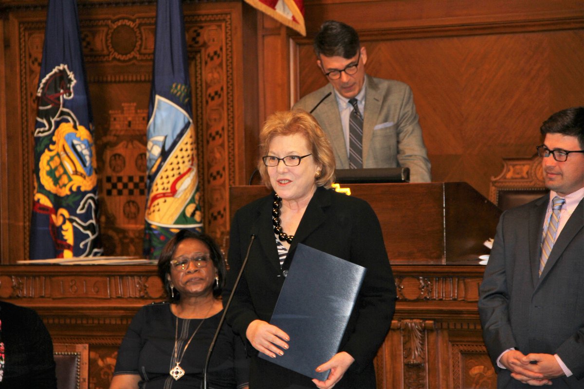 pittsburghparks's tweet photo. "Be it further resolved, that the Council of the City of Pittsburgh does hereby declare May 22, 2018 to be “MEG CHEEVER DAY” in the City of Pittsburgh."

Brava to our founding President and CEO Meg Cheever on 22 years of bold leadership and this well-deserved recognition! https://t.co/3O0Y1bkIXk