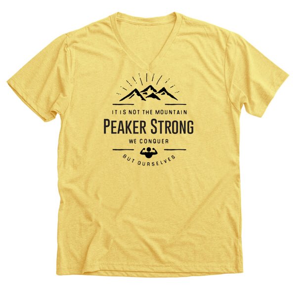 #Peakerstrong is back in great summer colors! Link in bio! All proceeds to <a href="/bloodwise_uk/">Bloodwise</a> #togetherwecan #beatbloodcancer