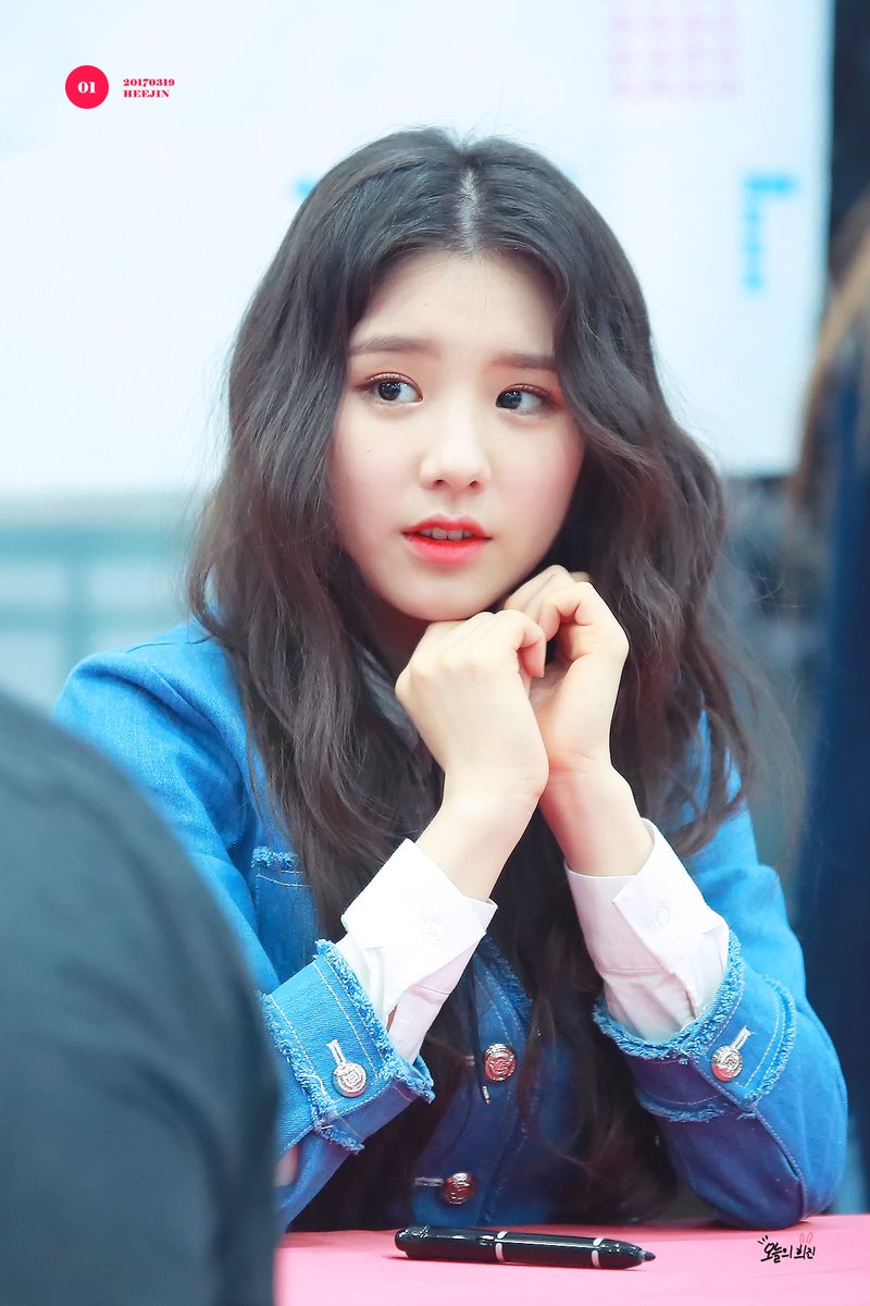 오늘의 희진 tweet media
