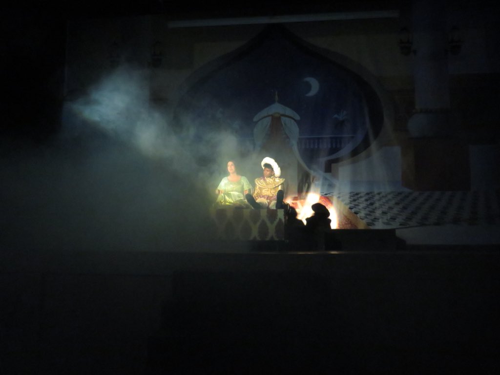 BridgeHouseSchl's tweet photo. Aladdin - don’t miss this magic carpet ride! #Collegeproduction #musical #Disney https://t.co/yX6adnEaTh
