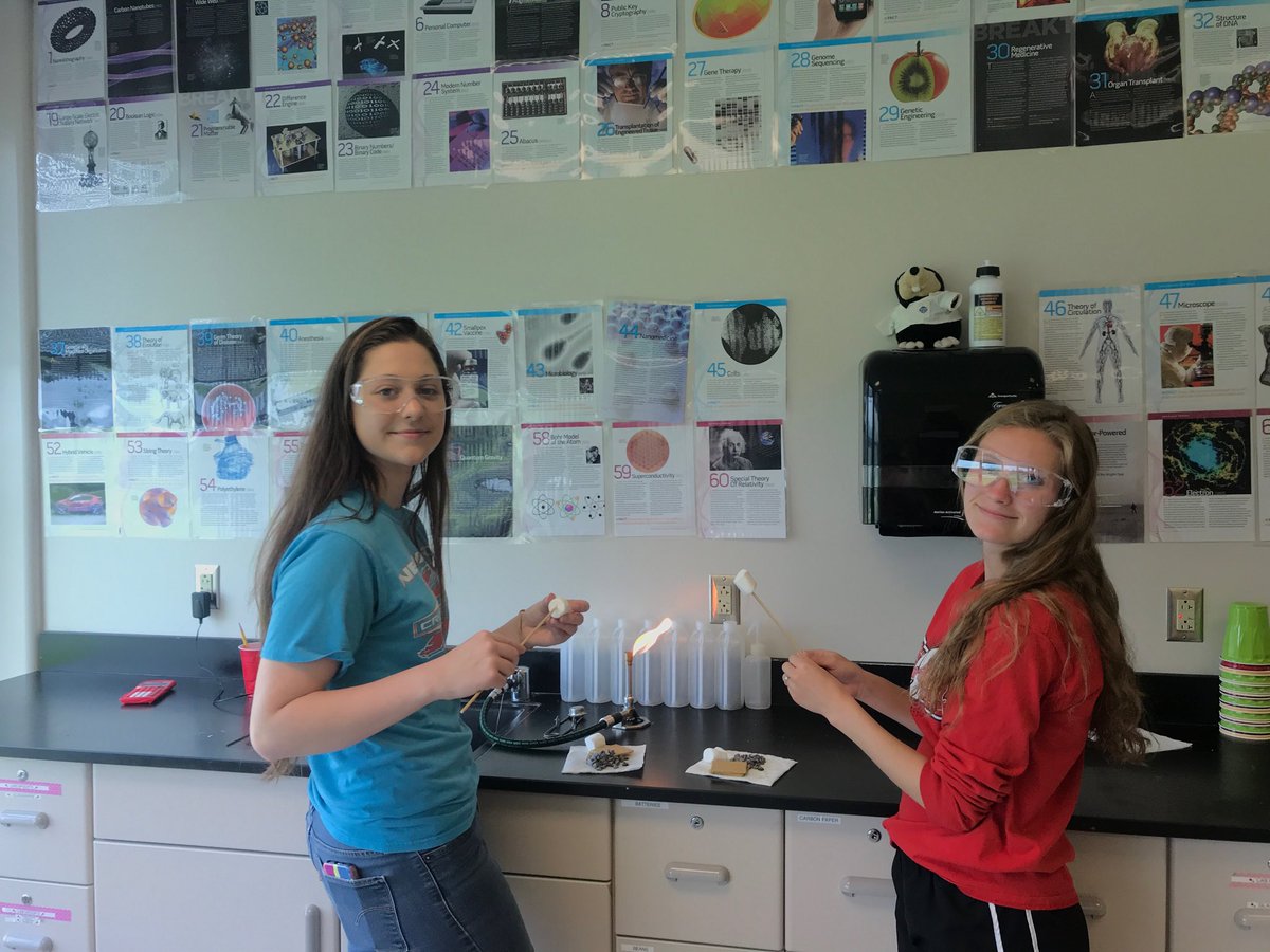 MrsHaudenschild's tweet photo. S’more stoichiometry in chem and honors chem today!!! @LakewoodLSD_HS #chemrules #ihaveamazingkids #lastdayofchem #thatsmylakewood https://t.co/EgHAZrMSE2