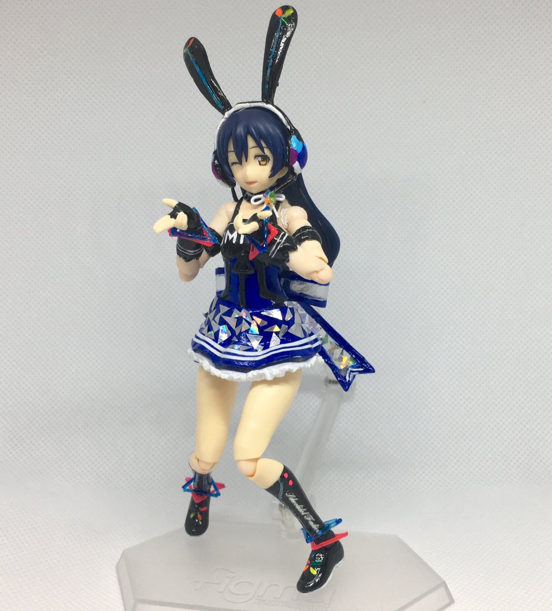 Figma改造 スクフェス サイバー編 園田海未 Figma改造 スクフェス サイバー編 園田海未