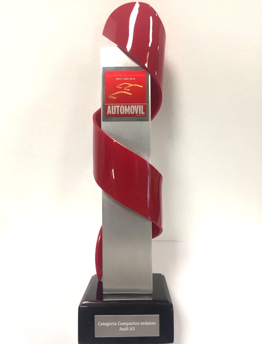audisantafe's tweet photo. El Audi A3 Sedán es galardonado como el mejor Compacto Sedán en Best Cars 2018. #AudiA3Sedan #BestCars https://t.co/4VqBMk9Xgh