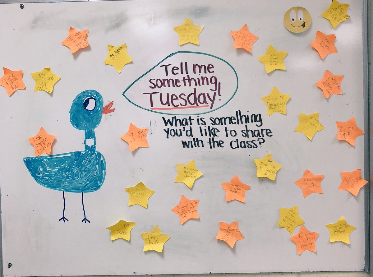 misstachulak's tweet photo. Tell me something Tuesday! 😃 #d123 #d123cov #MorningMeeting https://t.co/hnUCTk7w2J