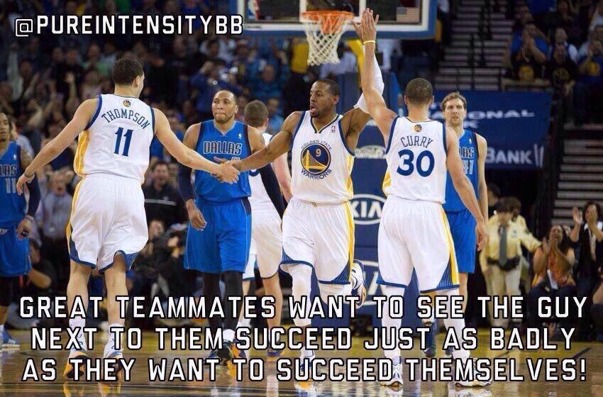 PureIntensityBB's tweet photo. GREAT teammates want to see the guy next to them succeed just as badly as they want to succeed themselves! SELFLESS! https://t.co/Ivsx3RArsr