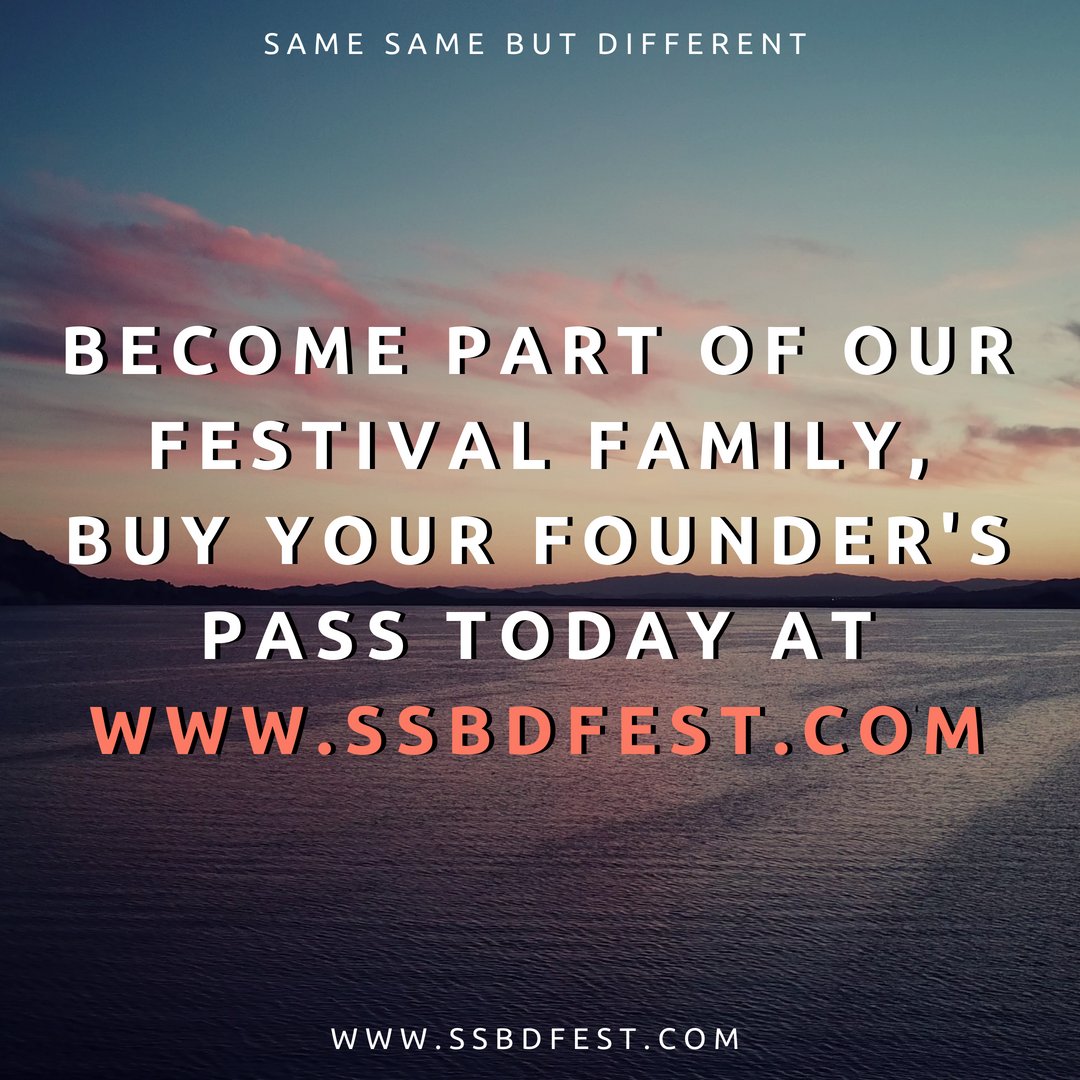 ssbdfest's tweet image. We still have a LIMITED number of Festival Founder's Passes for sale! 🎟 Become a part of the SSBD family and stay locked into a price of $99 for life! 😄 

🎶 ssbdfest.com/tickets/ 🎶 

#SSBDfest #musicfestival #musicfest #sandiegomusic #losangelesmusic