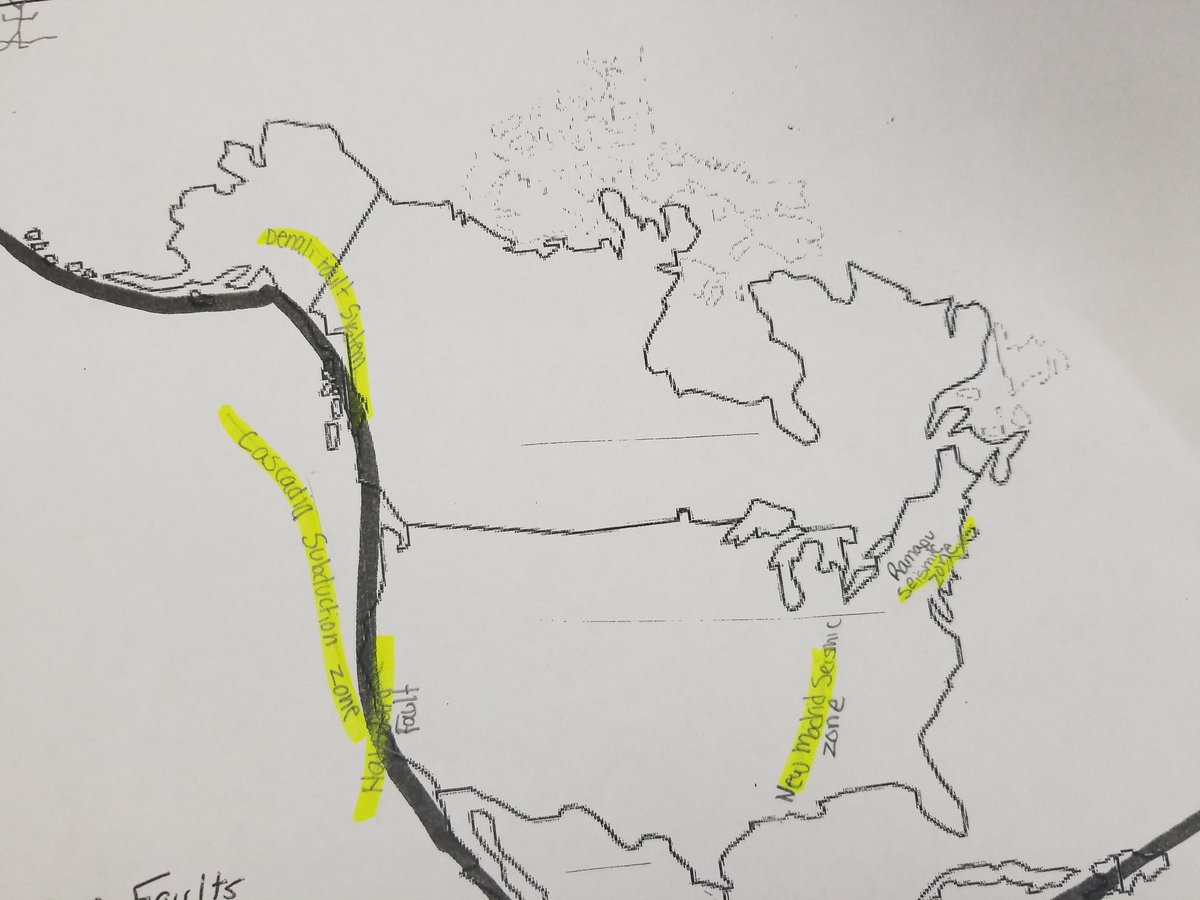 BK3DSci's tweet photo. Ss are doing a solid job of placing faults in correct region Showing strong effort this late in school year is great to see #IQWST #HowIsTheEarthChanging? https://t.co/woCkv3sDxA