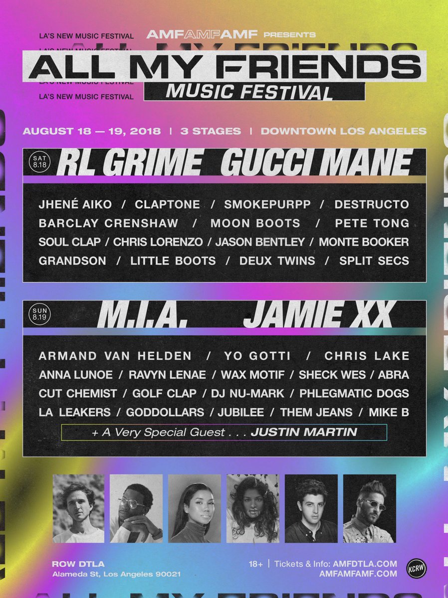 There’s this festival in #DTLA and ALL MY FRIENDS are goin’
2-Day &amp; Single Day Passes Starting at $79 »» bit.ly/AllMyFriendsMu…
