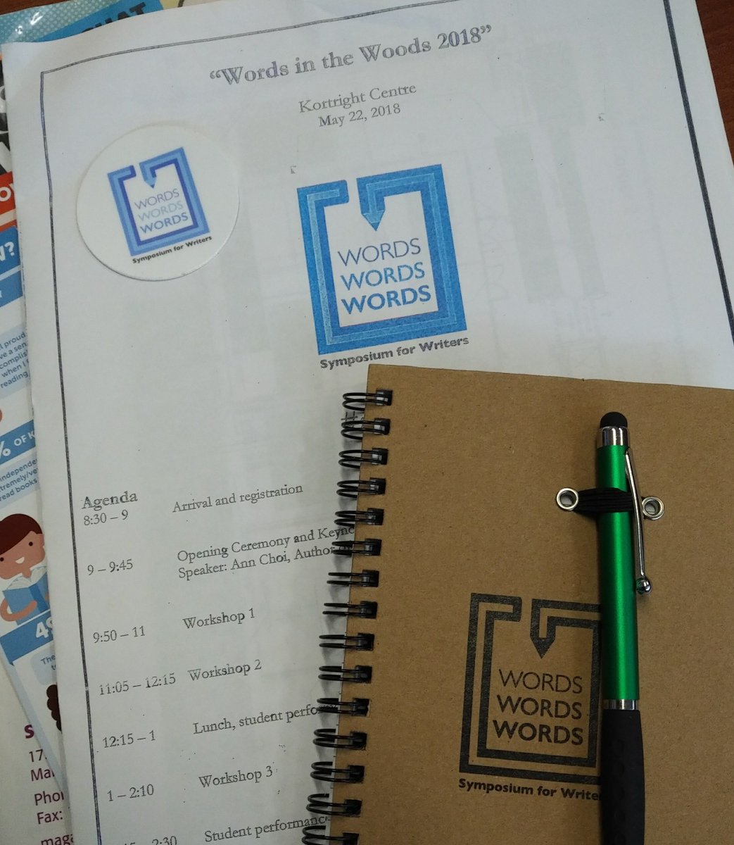 annykchoi's tweet photo. It was such an honour to speak at the #words2018 conference for #YRDSB high school students interested in #writing #studentvoice. Thanks again @sanjsiva108 for having me. Dream. Set goals. Write. https://t.co/ZXlFSFXJDg