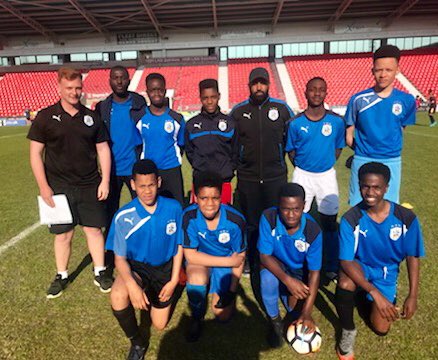 htafcfoundation's tweet image. Good luck to our @premierleague KICKS team at their tournament held at @ClubDFoundation ⚽️👏 @PLCommunities @htafcdotcom #PLKicks