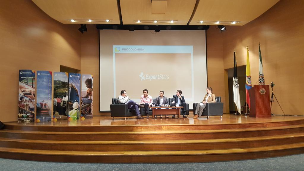 PROCOLOMBIACO's tweet photo. #FuturExpo: "Llegamos a Cuba sin muchas garantías y ahora nos hemos posicionado en ese país, gracias a nuestra perseverancia y trabajo", Daniel Promisiero, Gerente de Exportaciones de @pavcolombia en el panel #ExportStars. https://t.co/ouZvFJqpEY