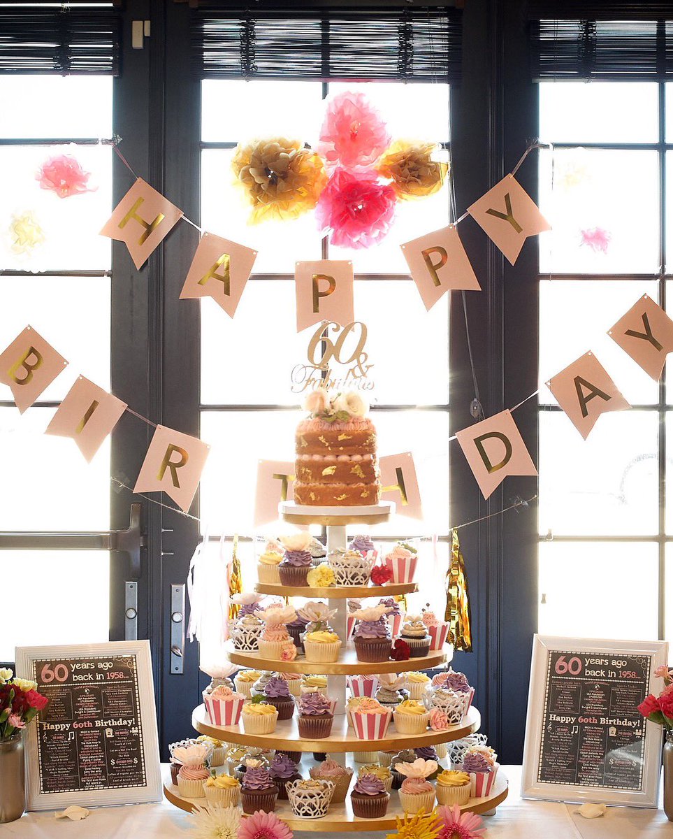 chietopia's tweet photo. I love watching all the elements of a dessert table come together. Here are Marilyn’s cake & cupcake tower in celebration of her 60th birthday milestone. Photos by: @MadeByTen
Décor & fresh flowers by: #charmedanne, Edible flowers and cake topper by: @lunabelledesign
#Chietopia https://t.co/3Lb3xpe2Qa