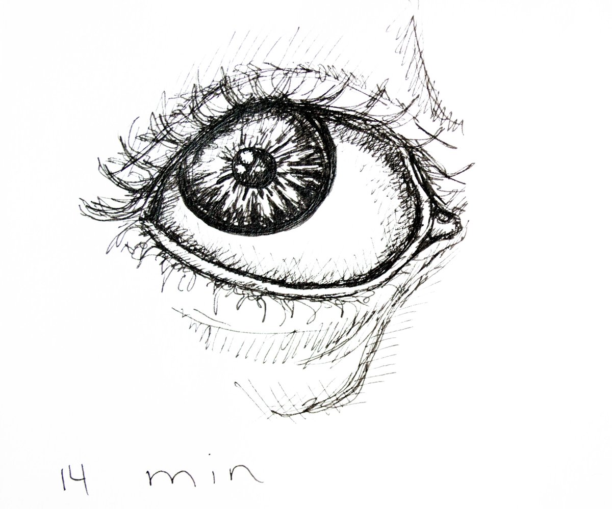 mwillettartist's tweet photo. Fourteen minute eye sketch!
#Eye #Sketch #fourteenminutes #14minutes #Micron #Paper #Timedart https://t.co/lETD3neTfh