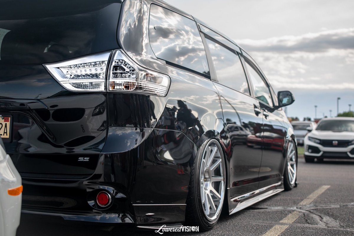 lowered minivan