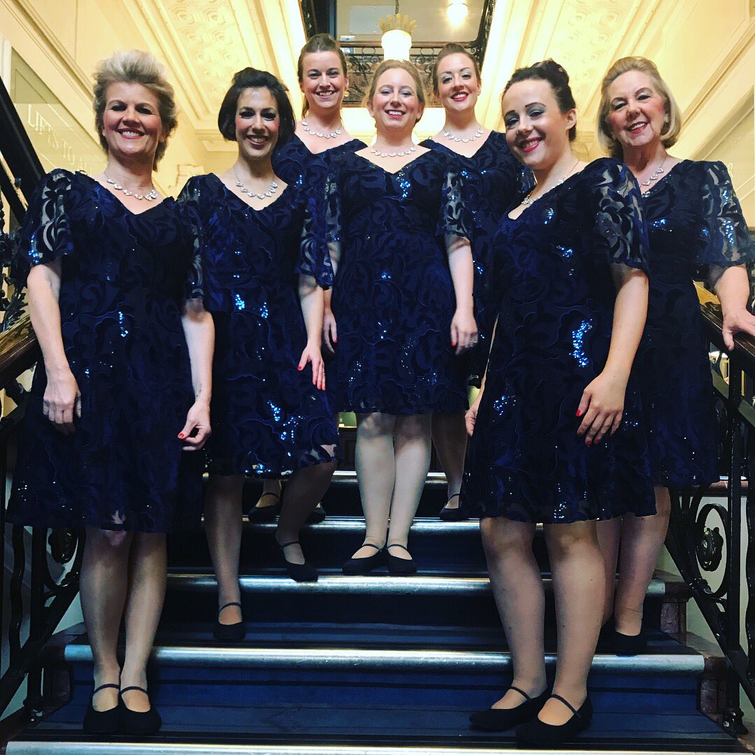 LCSchorus's tweet photo. Next is the Baris or the “magnificent 7” as they call themselves #conventionthrowbackweek #conventionthrowback #SANCL18 #sweetadelines #sairegion31 #quartetofnations #barbershopchorus #barbershopmusic #baritonesection #barbershopchoir https://t.co/W8blWSJQbi