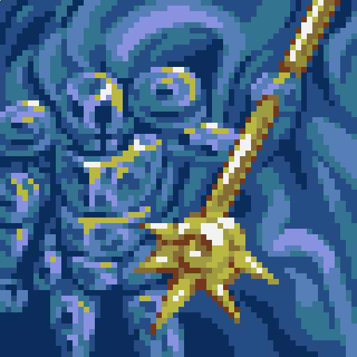 Fusionnist's tweet photo. #LockKnight #pixelart based on @zuezazon 's design https://t.co/7pcJdpgUHN