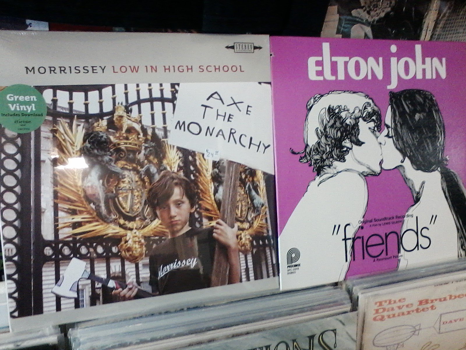 Happy Birthday to Morrissey & Bernie Taupin, lyricist for Elton John 