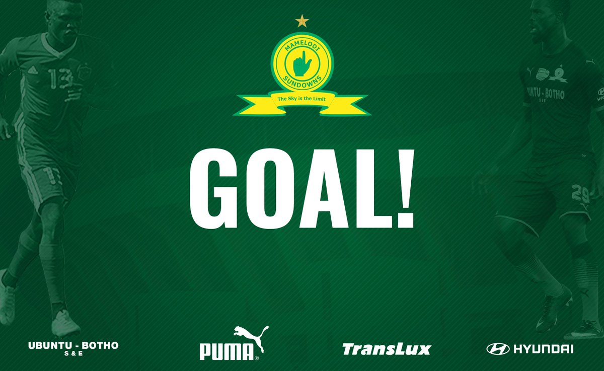 Masandawana's tweet photo. 69' GOAL! Khama pulls one back for Bafana ba Style, a well taken effort from inside the box. #Sundowns #DownsLive #DownsHoroya #CAFCL https://t.co/uV8SGPJMev