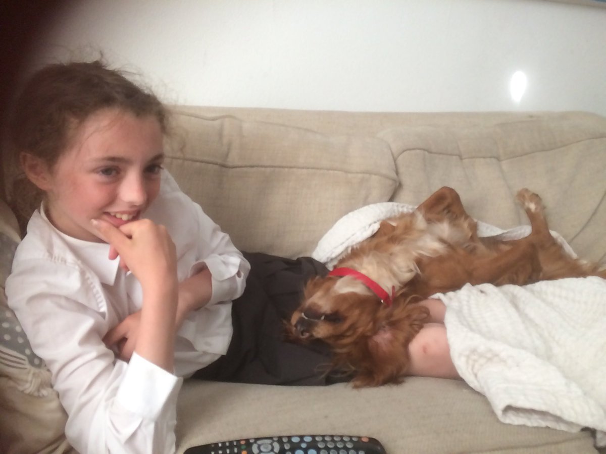 Glad to see teddy is comfortable xx