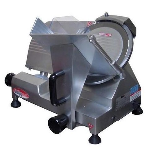 BakeMax_TVI's tweet photo. The #BakeMax BMMSM Series #MeatSlicer is belt driven, fast, quiet, high power, professional quality slicer. Ideal for slicing cooked and cold meats. Precisely cut prepared meat, & firm vegetables to the thickness you select. Features a fully anodized body. #RestaurantEquipment https://t.co/GSpn5DE62x