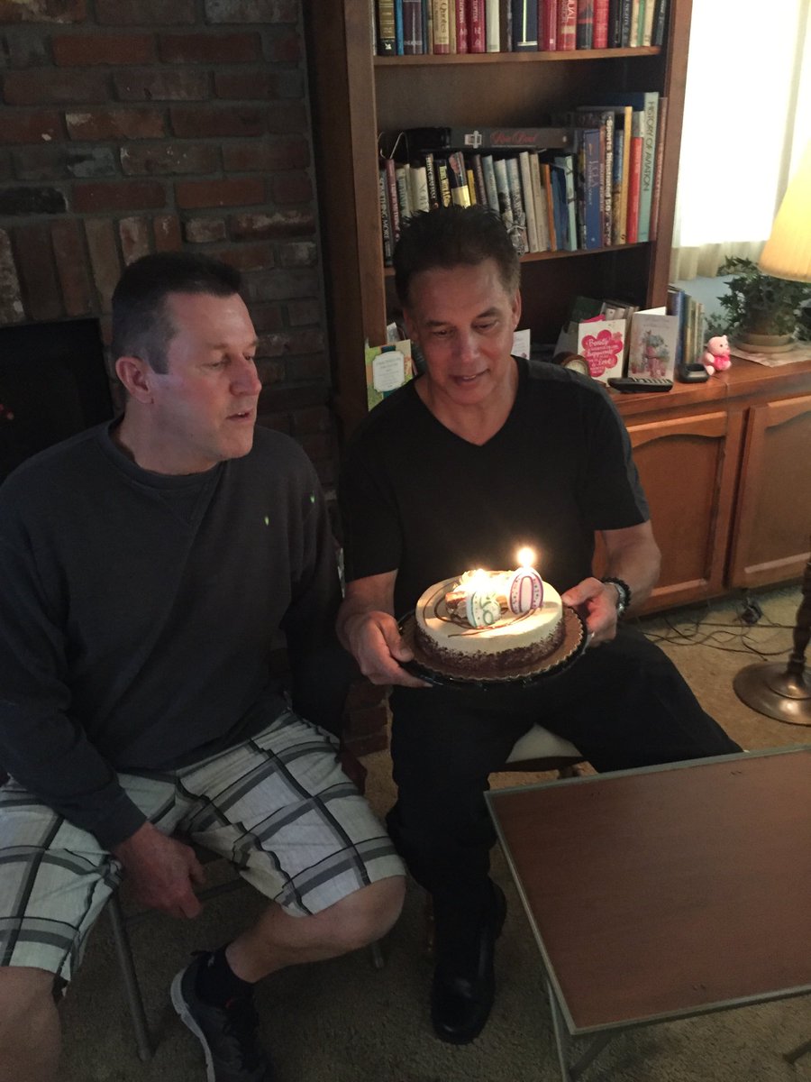 RaiderRod's tweet photo. Happy 60th Birthday to my wonderful brother Reggie, in #pasdadenaca Wishing you a great bday &amp; year ahead. Celebrated his bday on Sunday over at the #Stead here with his good friend Jim Coyer, who also just recently turned 60. Cheers to RDS &amp; JC! Go Dodgers, Bruins&amp;PowerSharing! https://t.co/6LwBAf7mFa