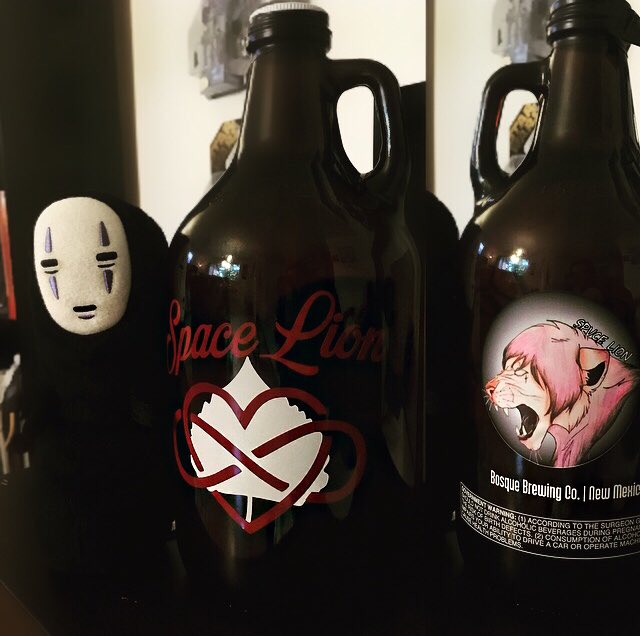 jadelinyang's tweet photo. Thank you to @BosqueBrewing for the beautiful fundraiser in James’ name. He would have thought it was the most badass idea on earth, and the Spacelion Brew is delicious ♥️🦁💫🚀💜🍻#spacelion https://t.co/5BRza3uHjm