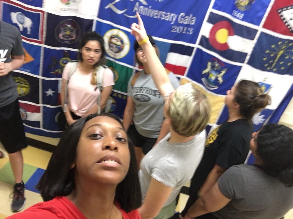 MAB_Charlotte's tweet photo. On the road back to MO &amp; looking back at some of the best selfies from this week! #charLEMMETAKEASELFIE https://t.co/cIZZjMUfXK