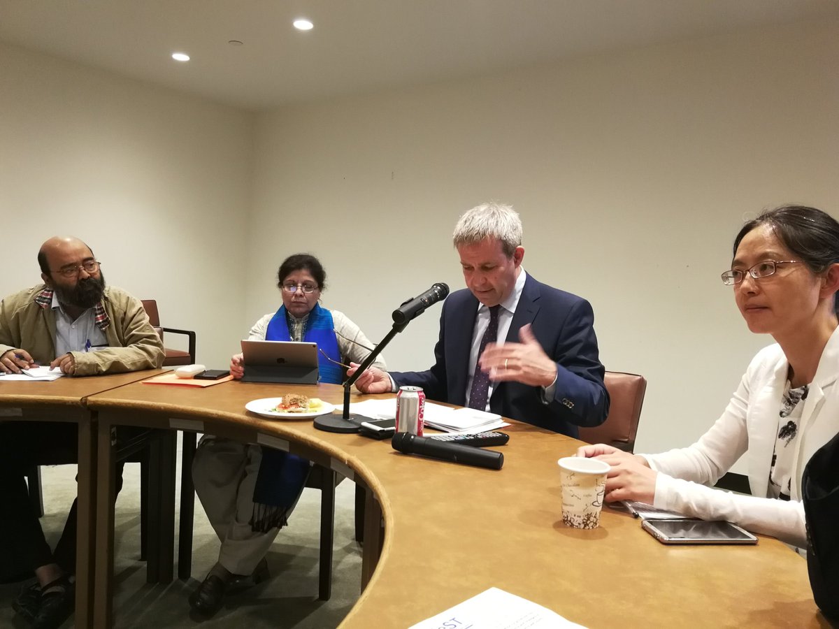 Siderop's tweet photo. #UNDCF side event between @NeST_SSC and @DIE_GDI on development cooperation for achieving #2030Agenda #ODA and #SSC https://t.co/2gy41UsCVI