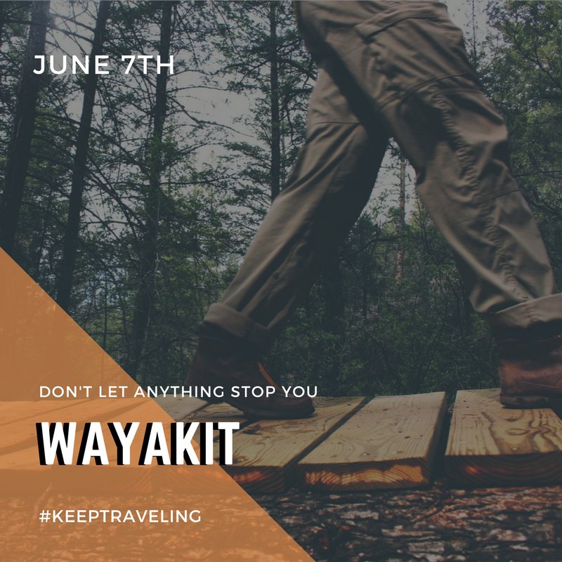 Wayakit's tweet photo. The meaning of life is to cross borders,
With WAYAK you don't stop!
#keeptraveling
#wayakit #travelpartner #backpacker #lightweight #travelgram #outfitoftheday https://t.co/lBz8ejBf9O