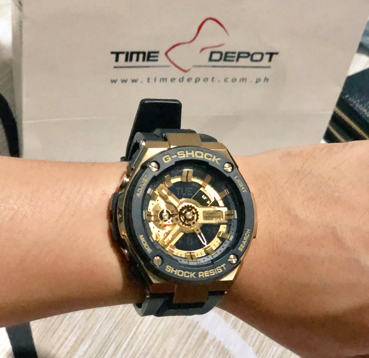 time depot g shock strap