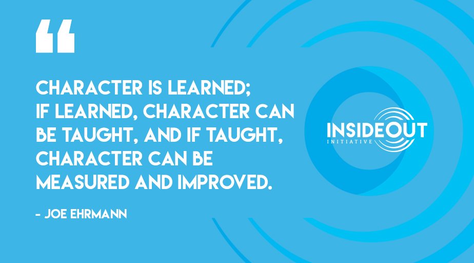 ISOInitiative's tweet photo. The truest test of a coach is not the number of wins, championships or trophies, but the character of her or his athletes. #InSideOutInitiative https://t.co/Bnl53rZh4h