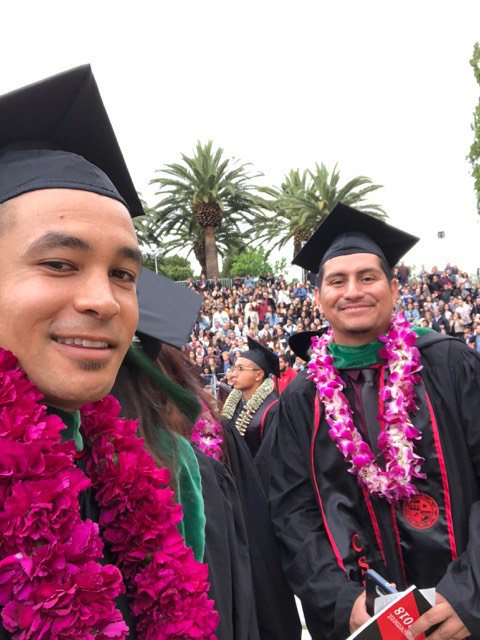 EstoAlvarado's tweet photo. M.S. in Kinesiology. Thank you @csunorthridge for an amazing ride. #CSUNGrad18 https://t.co/wQawghUd2e