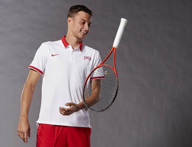 Congrats to <a href="/Unlv_MensTennis/">UNLV Men's Tennis</a> star Alexandr Cozbinov on being named ITA Regional Senior of the Year. He starts play at the NCAA tournament tomorrow! unlvrebels.com/sports/m-tenni… #UsNowLV